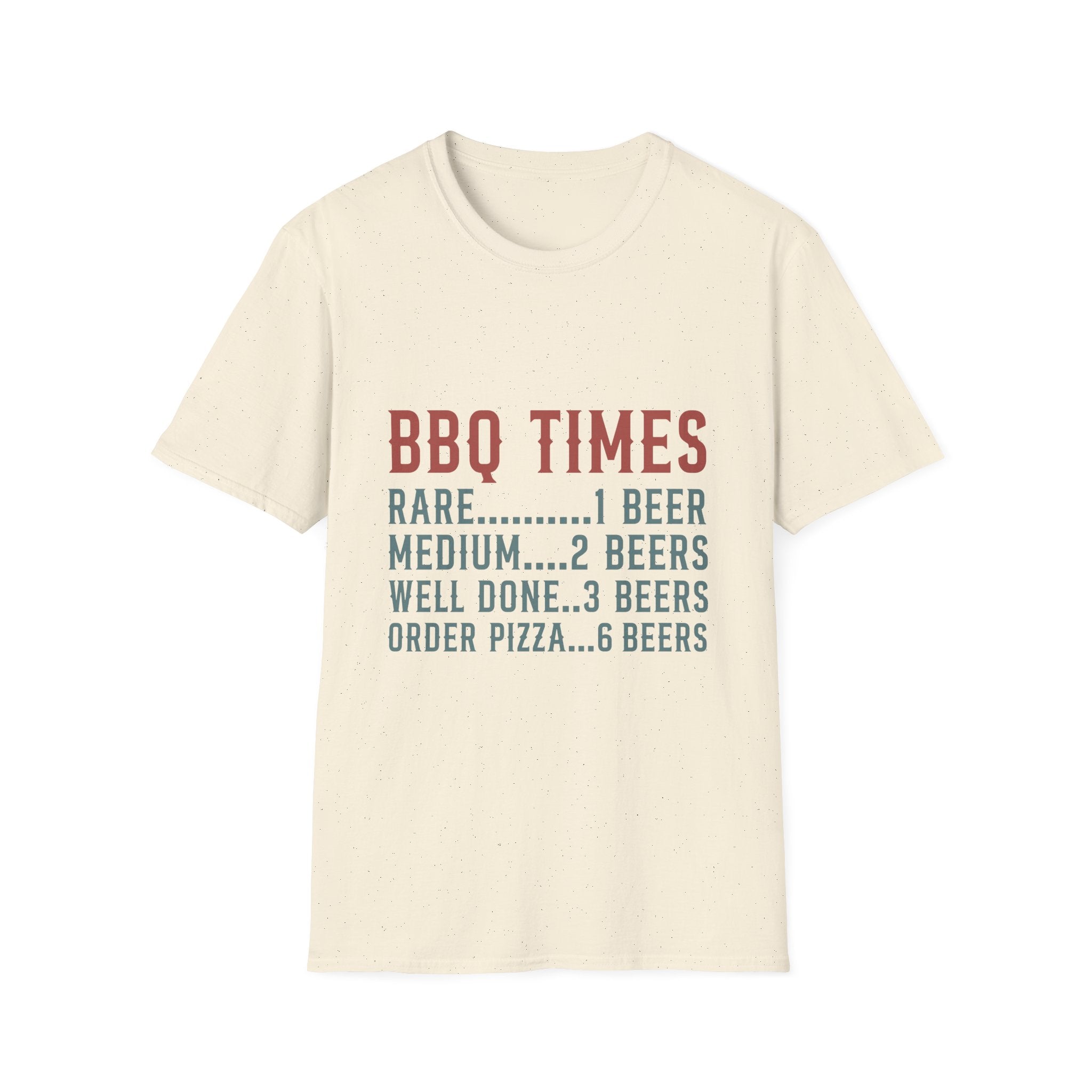 BBQ Times T-Shirt | BBQ Humor Grill Shirt, Beer Cooking Pun Tee