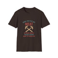 Once You Put My Meat graphic T-Shirt | BBQ Grilling Funny Text Tee