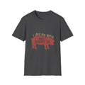 I Like Pig Butts And I Cannot Lie T-Shirt | Pig Silhouette BBQ Farm Tee