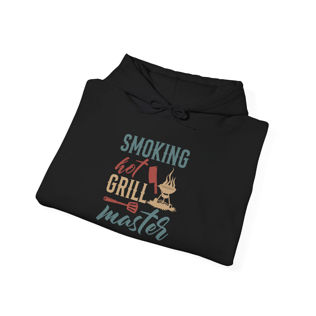 Smoking Hot Grill Master Hoodie | BBQ Smoker Graphic, Grilling Shirt Style