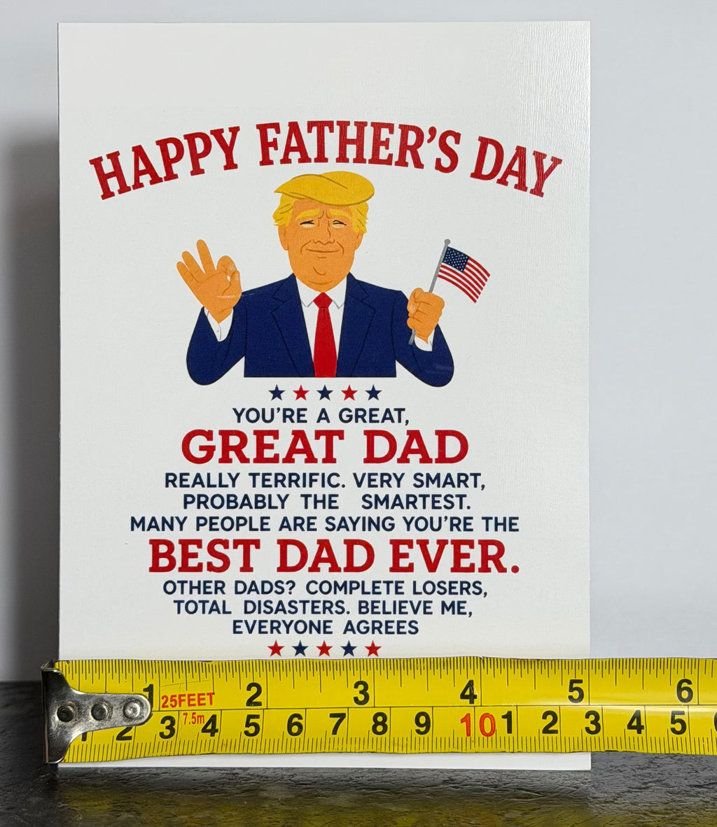 President Trump Father's Day Card