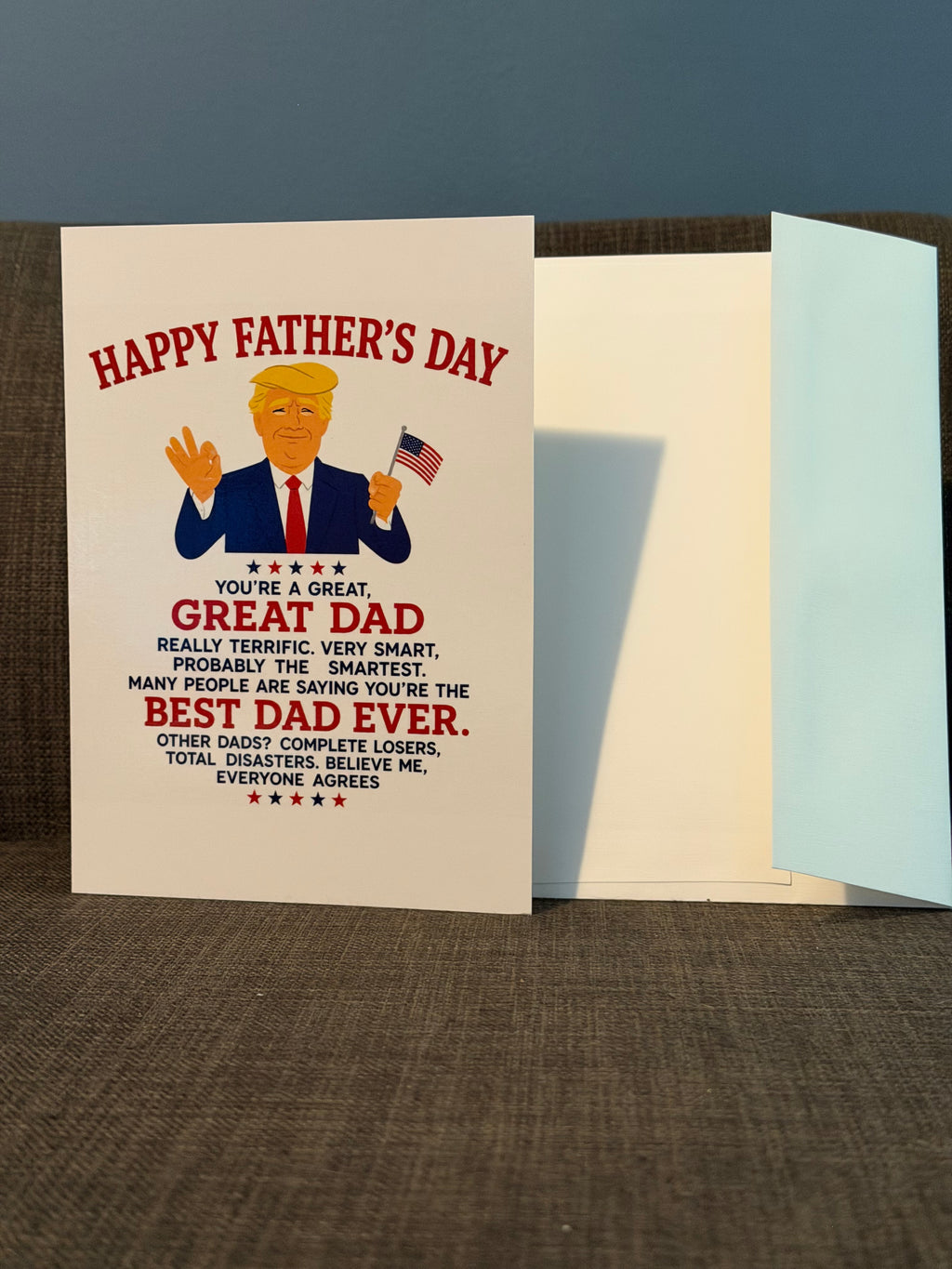 President Trump Father's Day Card