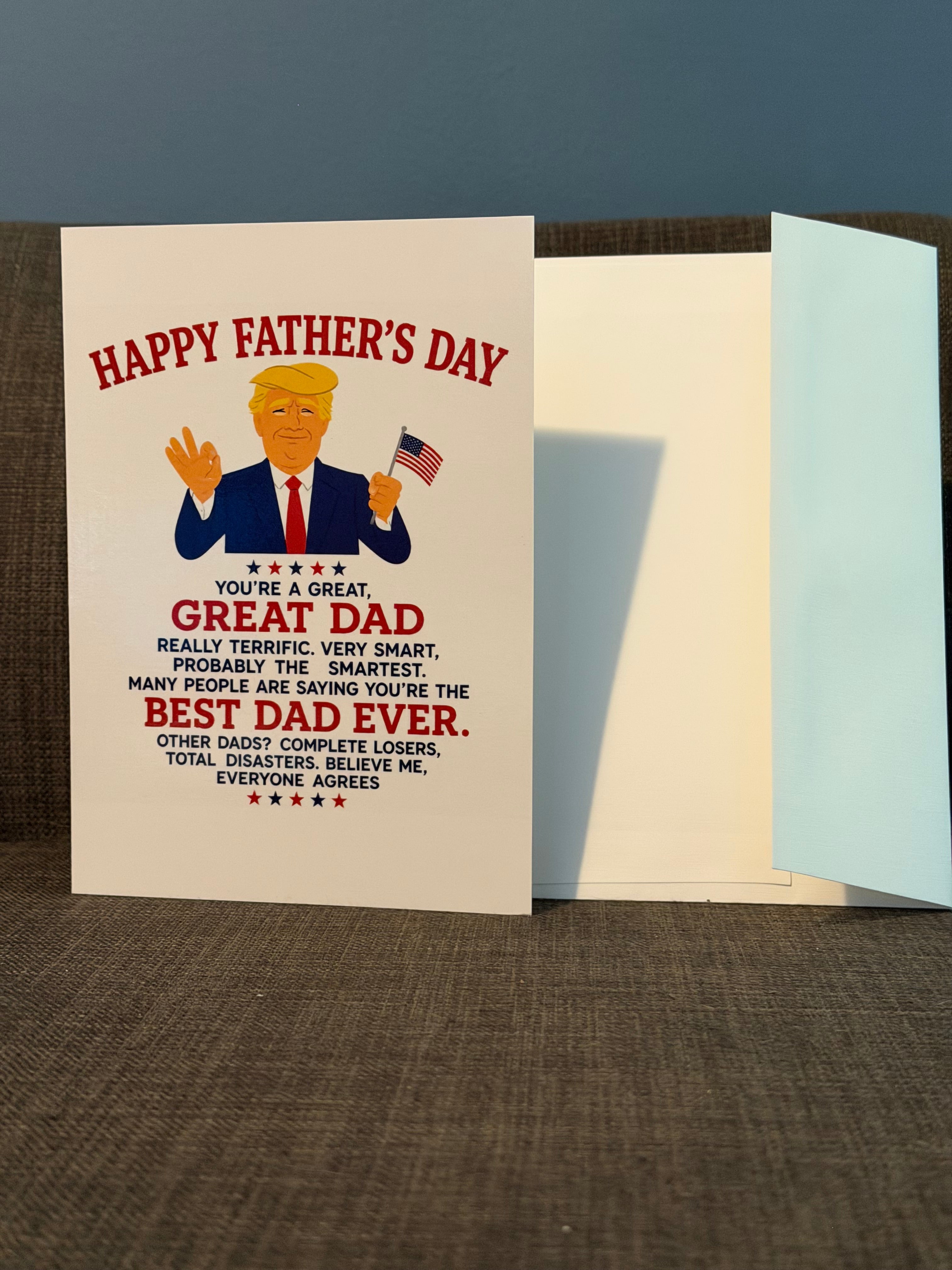 President Trump Father's Day Card